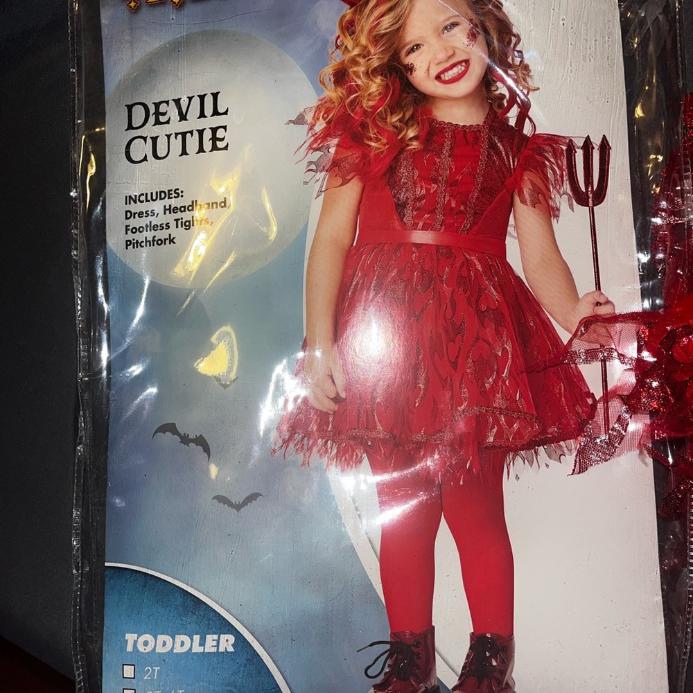Spirit Devil Cutie Red Costume for Toddlers